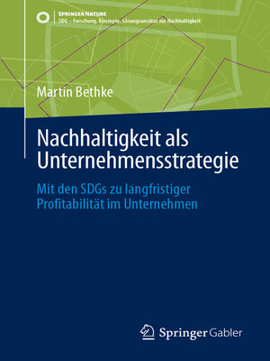 cover image of Nachhaltigkeit als Unternehmensstrategie